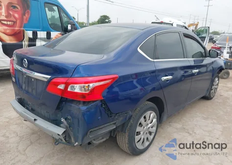 2017 Nissan Sentra S из США, поврежденный, VIN 3N1AB7AP3HY382192